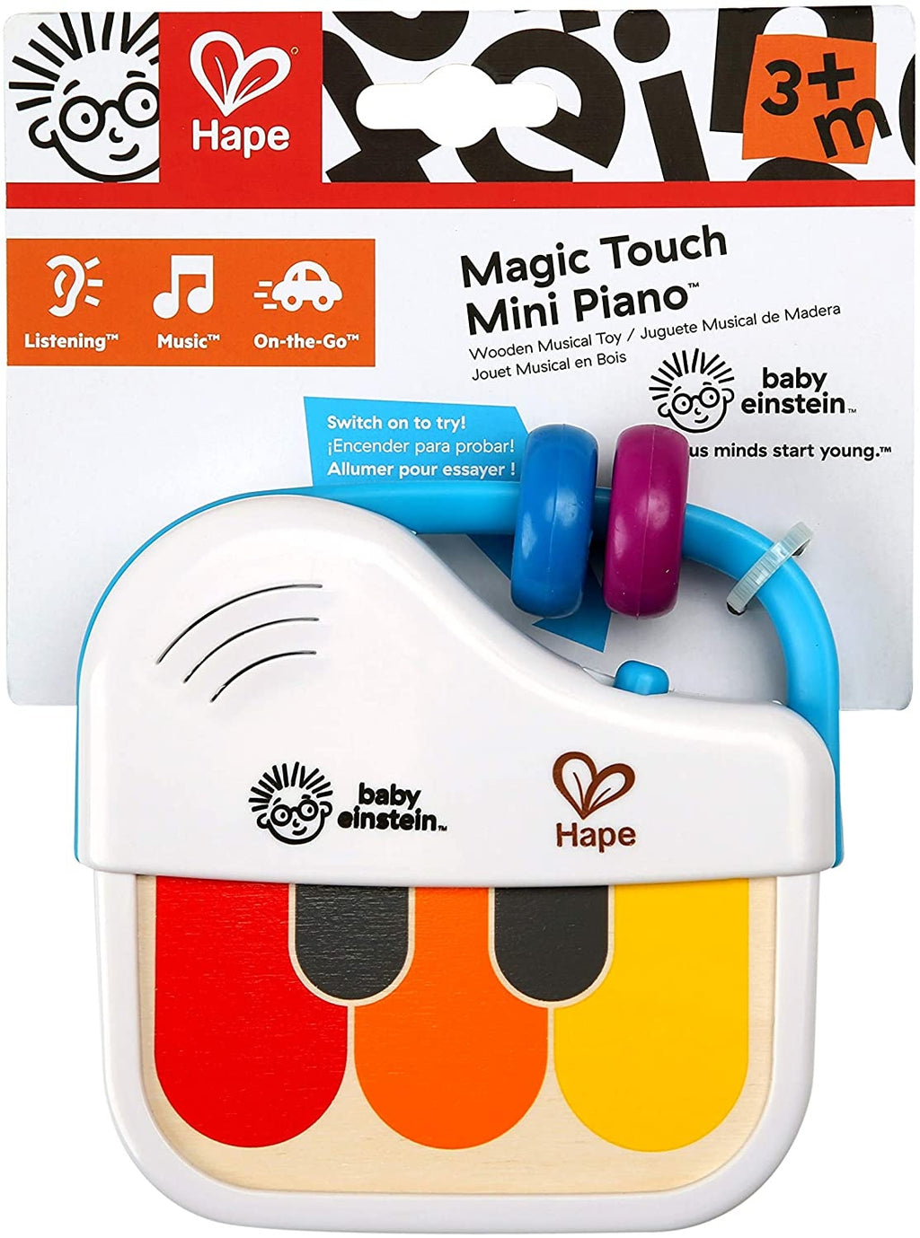 Mini pian din lemn Baby Einstein Hape Magic Touch – imagine de prezentare 5