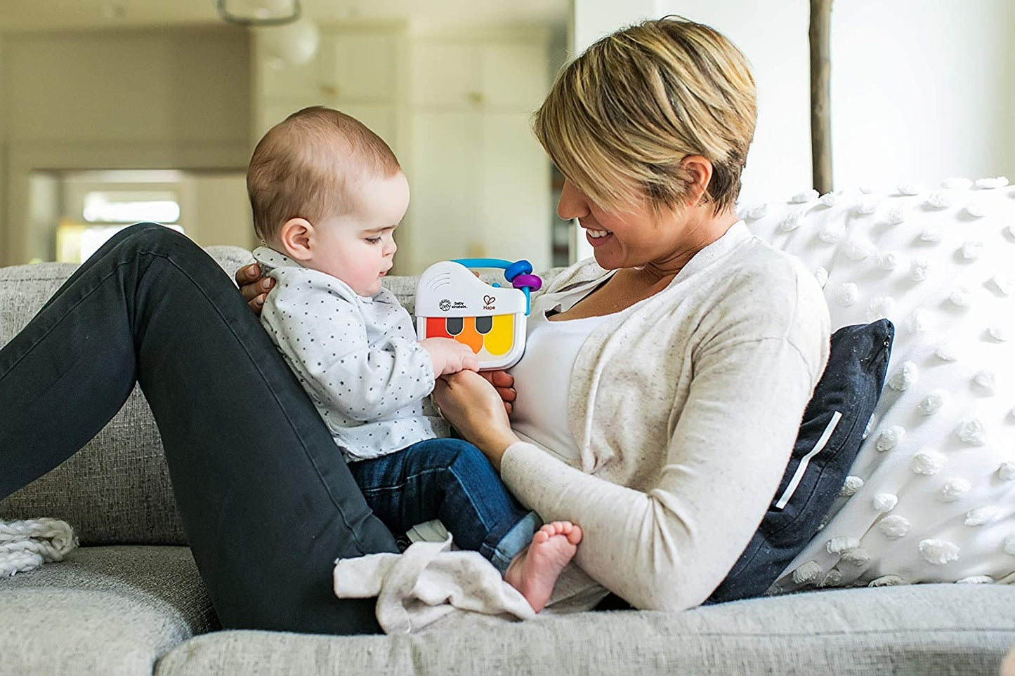 Baby Einstein - Jucarie mini pian din lemn Hape Magic