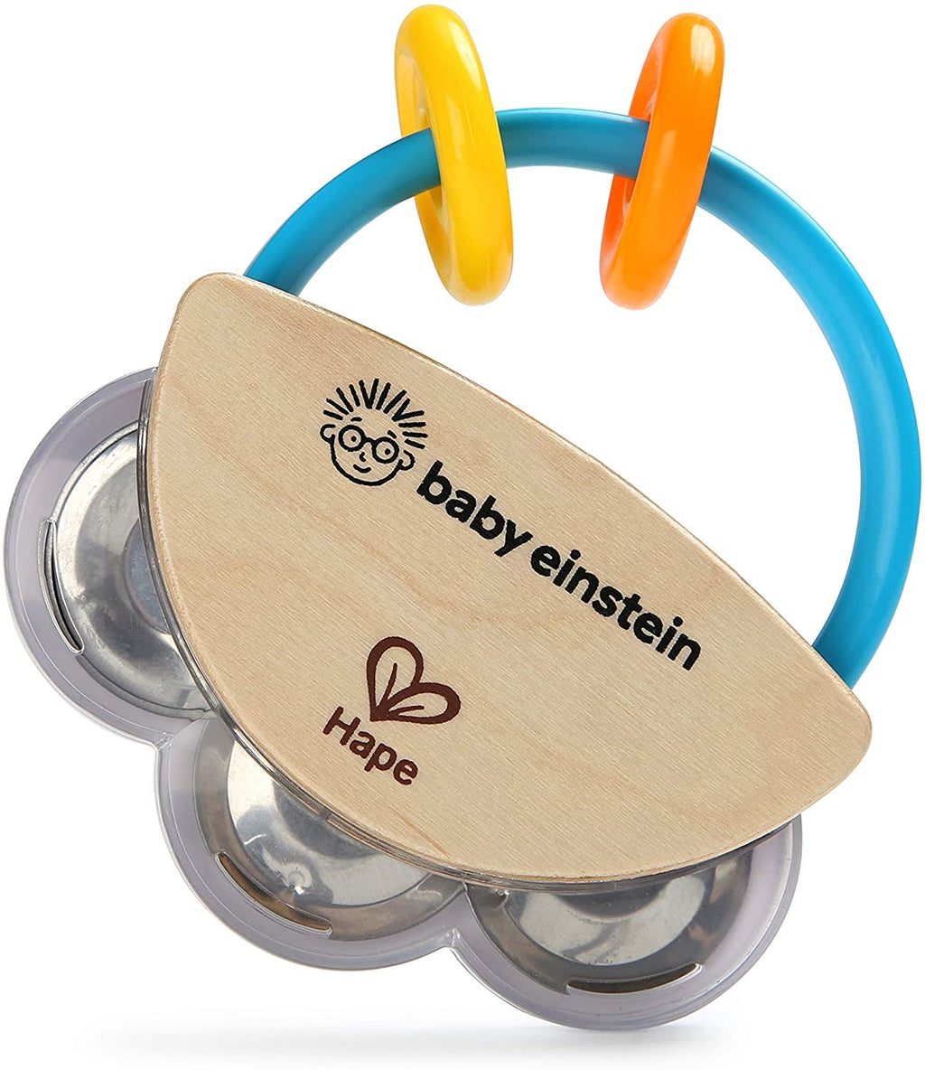 Mini tamburină din lemn Baby Einstein – vedere a produsului
