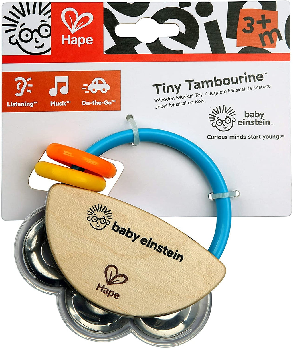 Mini tamburină din lemn Baby Einstein – imagine de prezentare 4