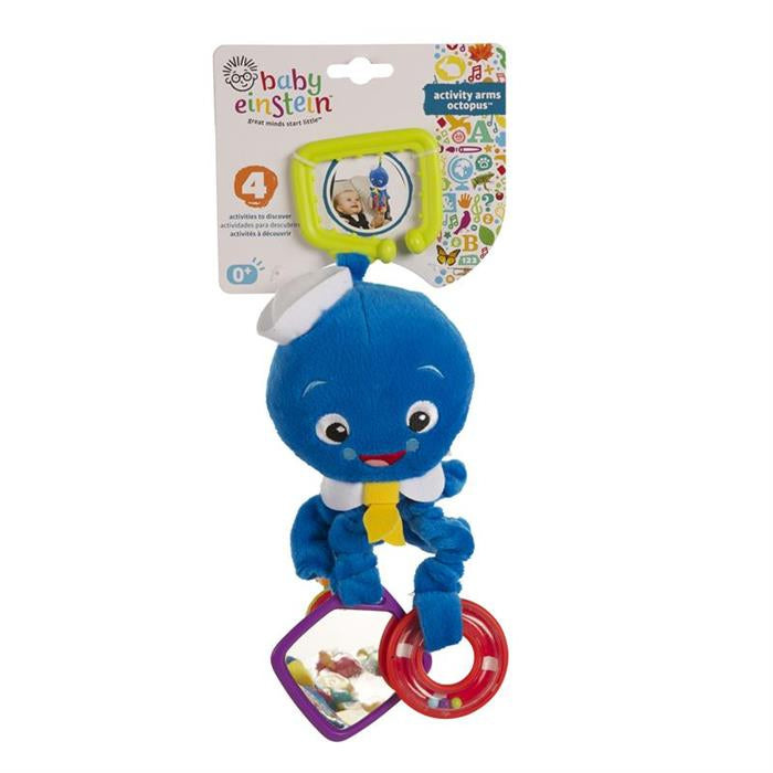 Jucărie senzorială Baby Einstein Activity Arms Octopus – imagine de prezentare 2
