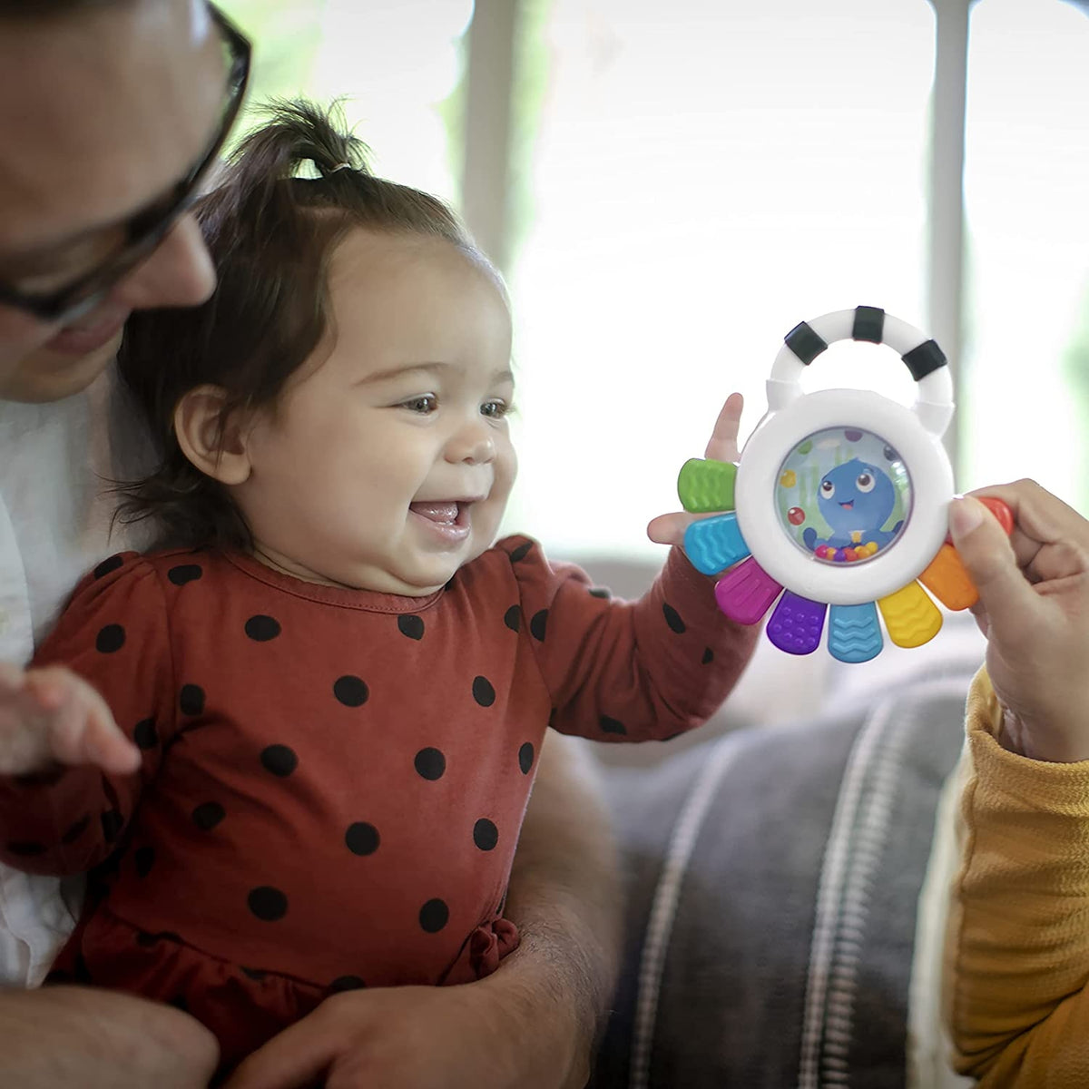Jucărie de dentiție Baby Einstein Caracatița Veselă – imagine de prezentare 2