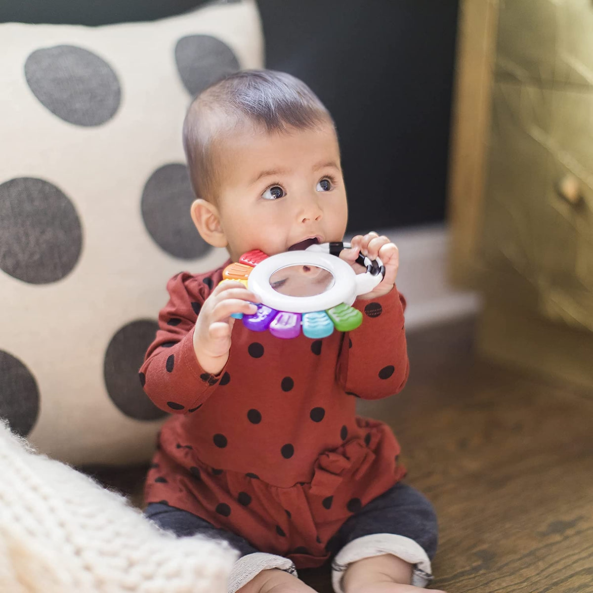 Jucărie de dentiție Baby Einstein Caracatița Veselă – imagine de prezentare 5