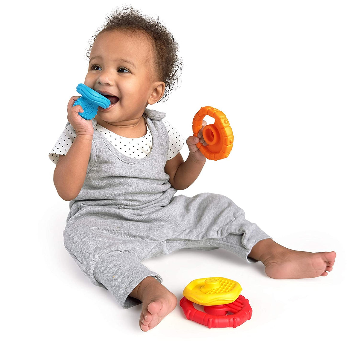 Jucărie de dentiție Baby Einstein Stacking Teether – imagine de prezentare 2