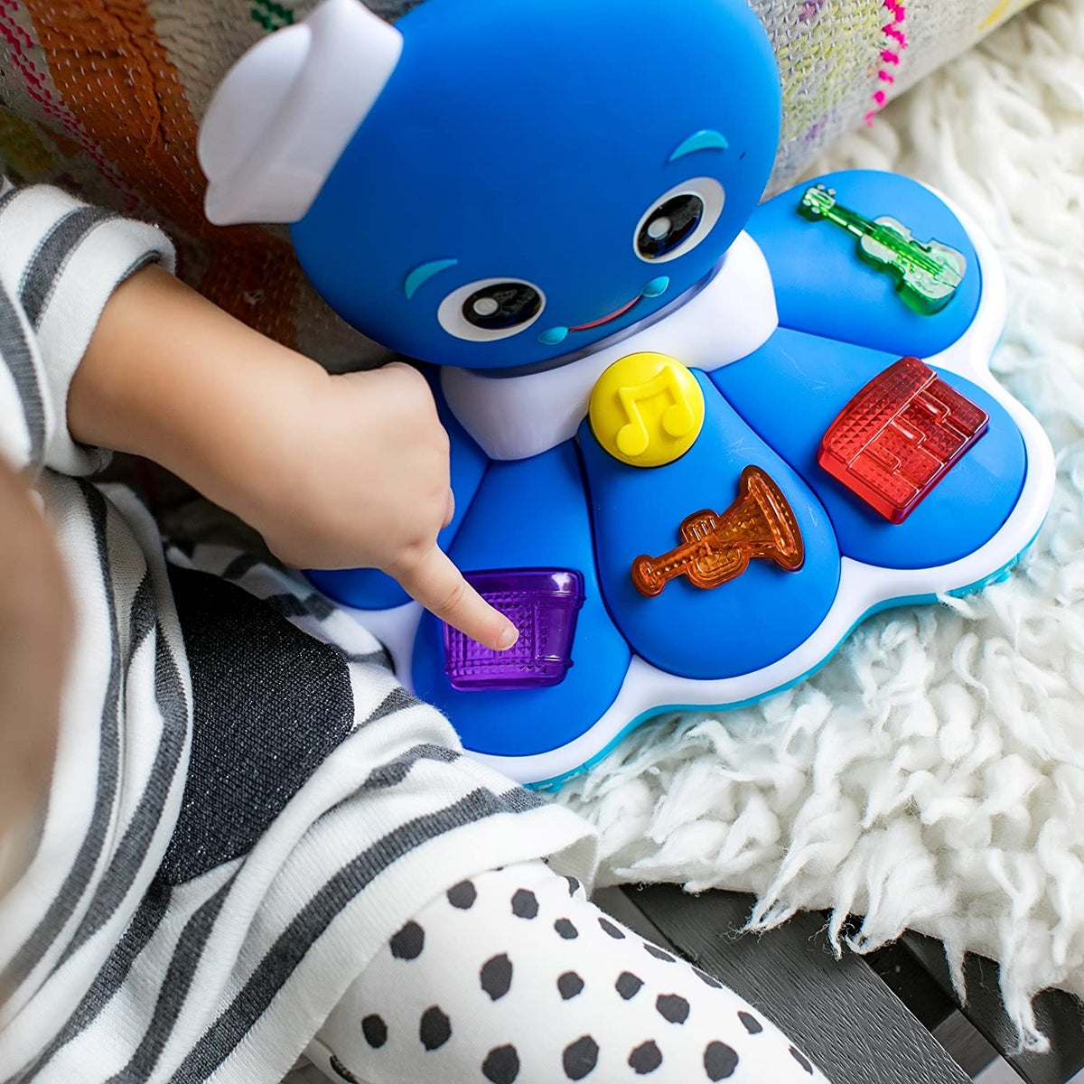 Jucărie muzicală Baby Einstein Orchestra Caracatița – imagine de prezentare 9