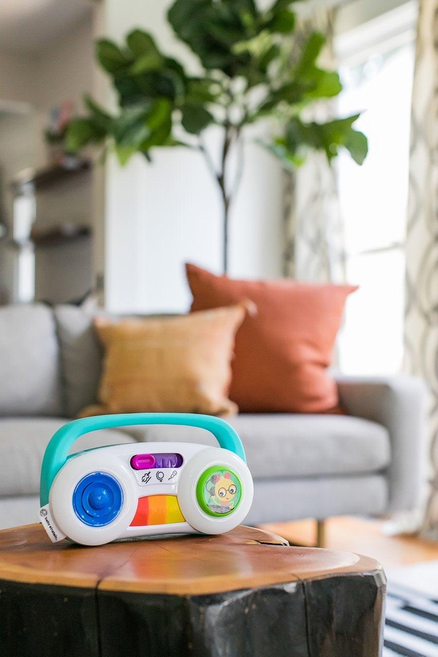 Casetofon muzical Baby Einstein cu lumini – imagine de prezentare 10