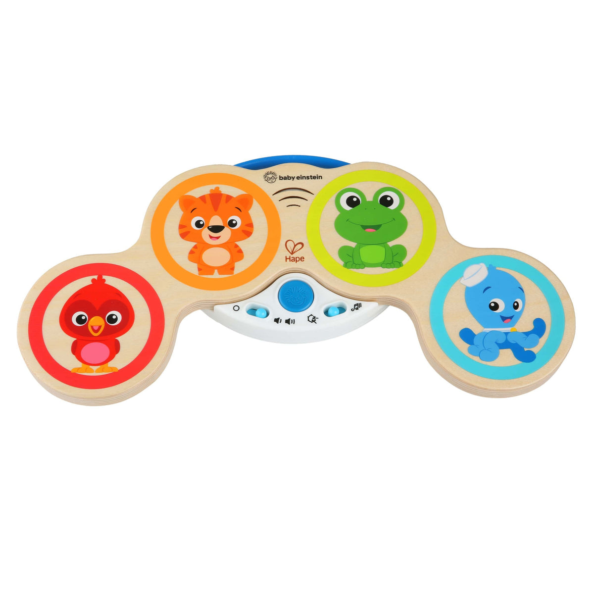 Tobă de lemn Baby Einstein Hape Magic Touch Drum – vedere a produsului