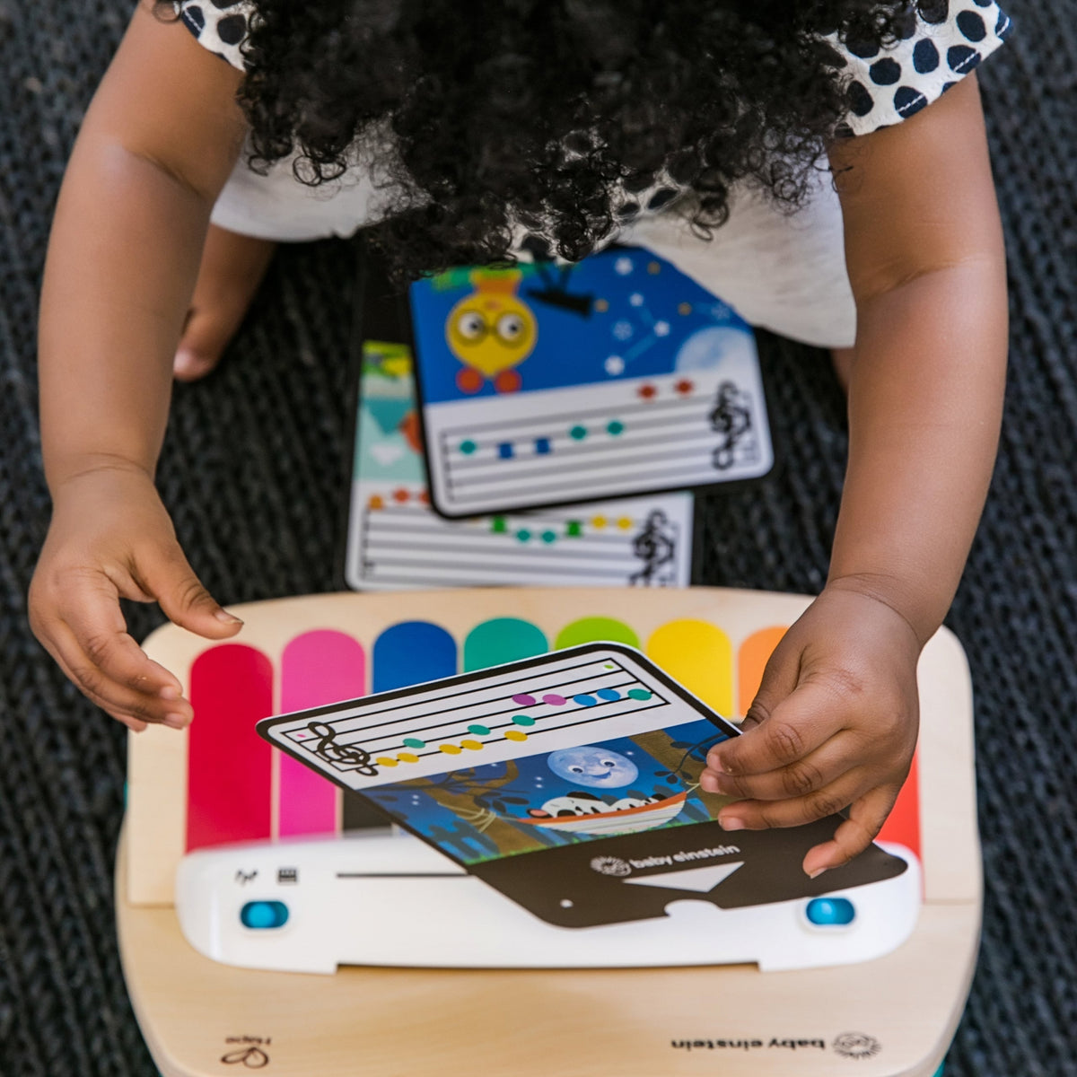 Pian de lemn Baby Einstein Hape Magic Touch Piano – imagine de prezentare 9