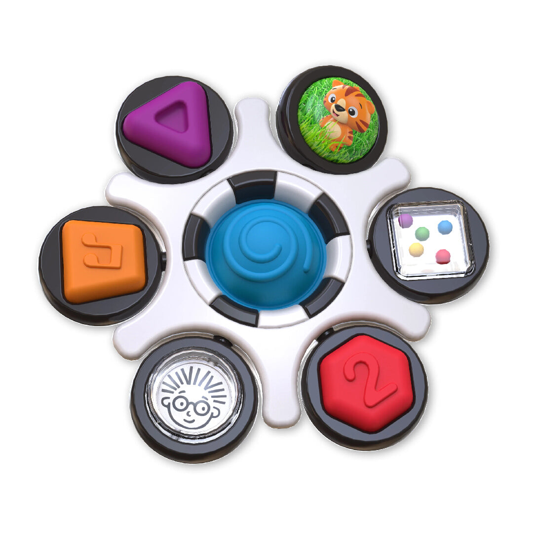 Jucărie senzorială Baby Einstein Curiosity Clutch – vedere a produsului