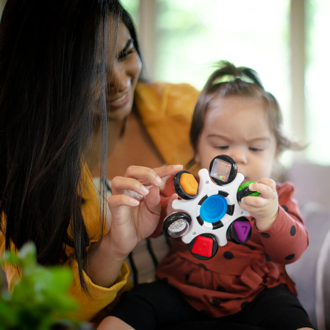 Jucărie senzorială Baby Einstein Curiosity Clutch – imagine de prezentare 4