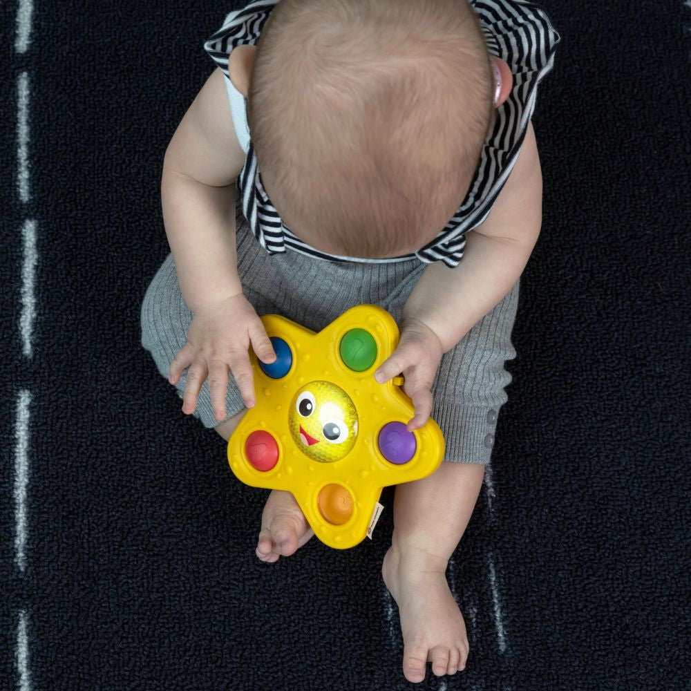 Jucărie luminoasă Baby Einstein Pop & Glow Starfish – imagine de prezentare 6