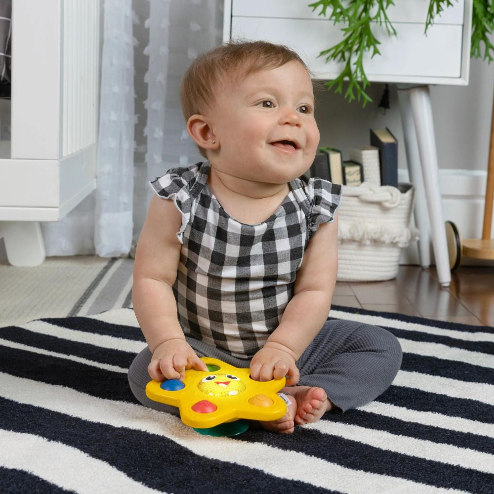 Jucărie luminoasă Baby Einstein Pop & Glow Starfish – imagine de prezentare 3