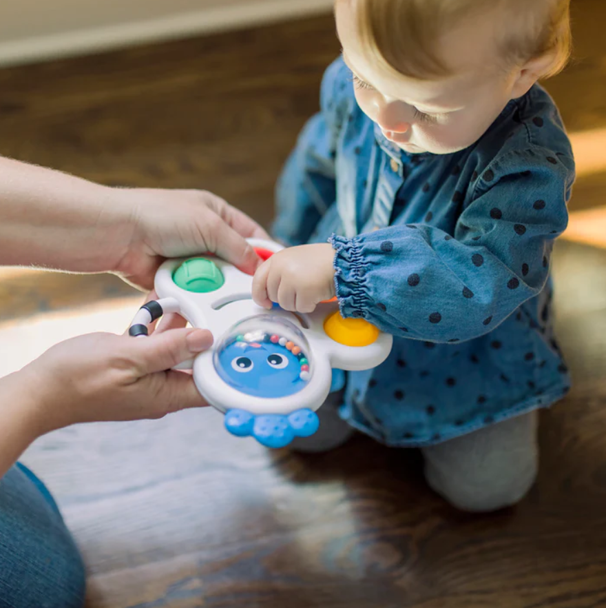 Jucărie de dentiție Baby Einstein Opus cu zornăitoare – imagine de prezentare 6