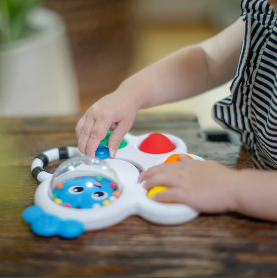 Jucărie de dentiție Baby Einstein Opus cu zornăitoare – imagine de prezentare 7
