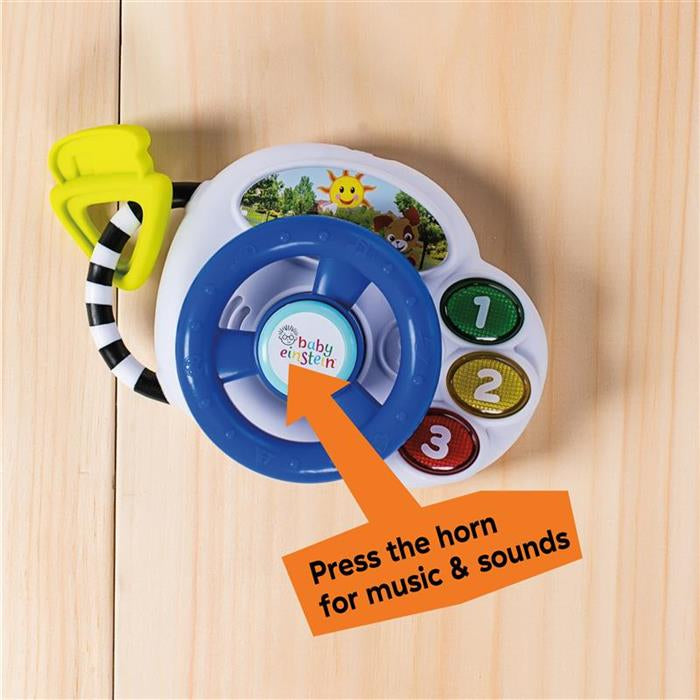 Volan muzical Baby Einstein Driving Tunes cu lumini – imagine de prezentare 2