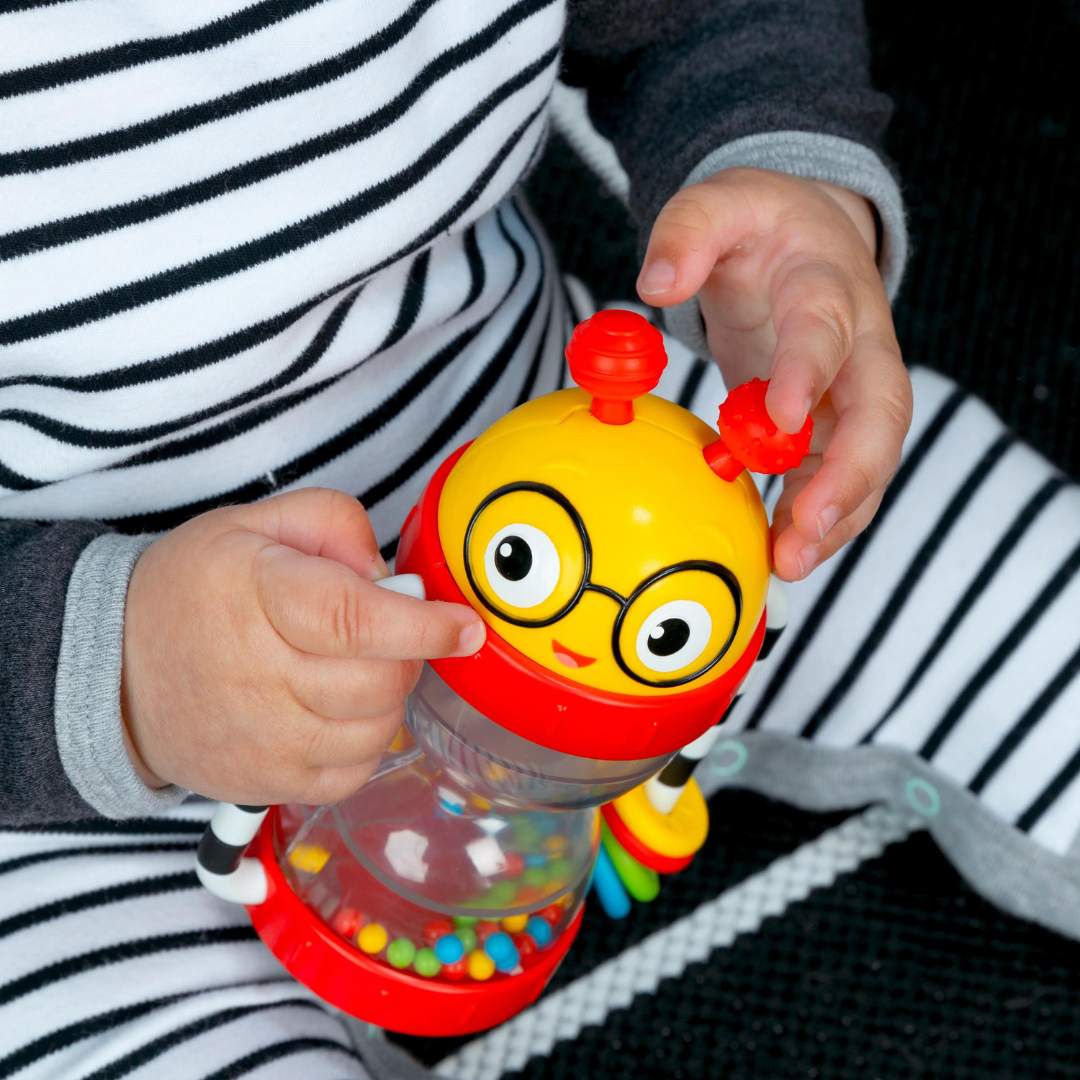 Zornăitoare Baby Einstein Cal's Sensory Shake-up – imagine de prezentare 5