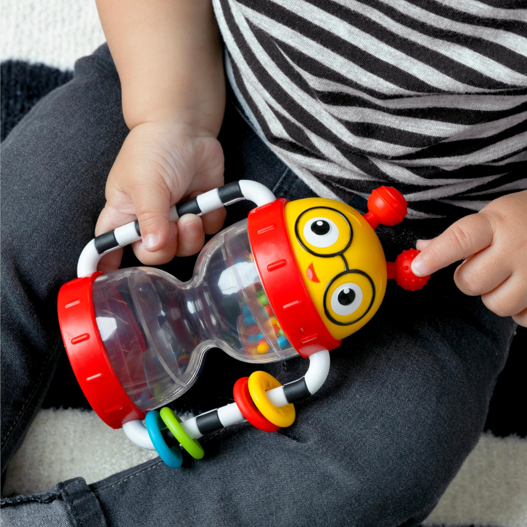 Zornăitoare Baby Einstein Cal's Sensory Shake-up – imagine de prezentare 8