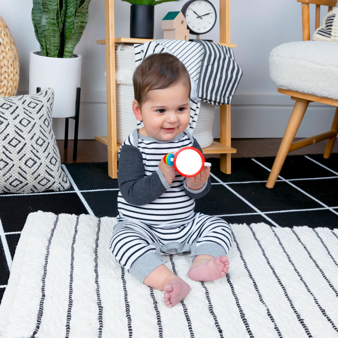 Zornăitoare Baby Einstein Cal's Sensory Shake-up – imagine de prezentare 6