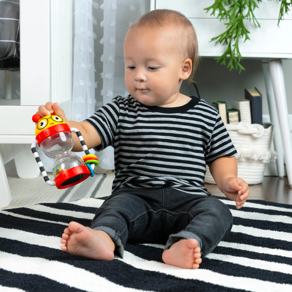 Zornăitoare Baby Einstein Cal's Sensory Shake-up – imagine de prezentare 3