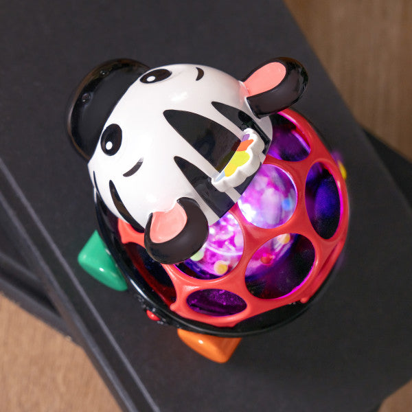 Mașinuță zornăitoare Baby Einstein Zen Oball – imagine de prezentare 7