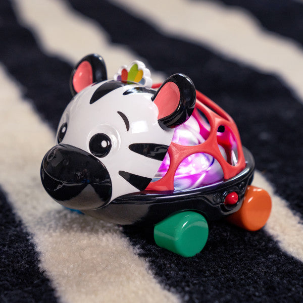 Mașinuță zornăitoare Baby Einstein Zen Oball – imagine de prezentare 10