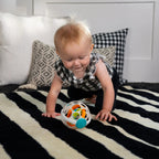 Minge zornăitoare Baby Einstein Oball Grip & Spin – imagine de prezentare 2