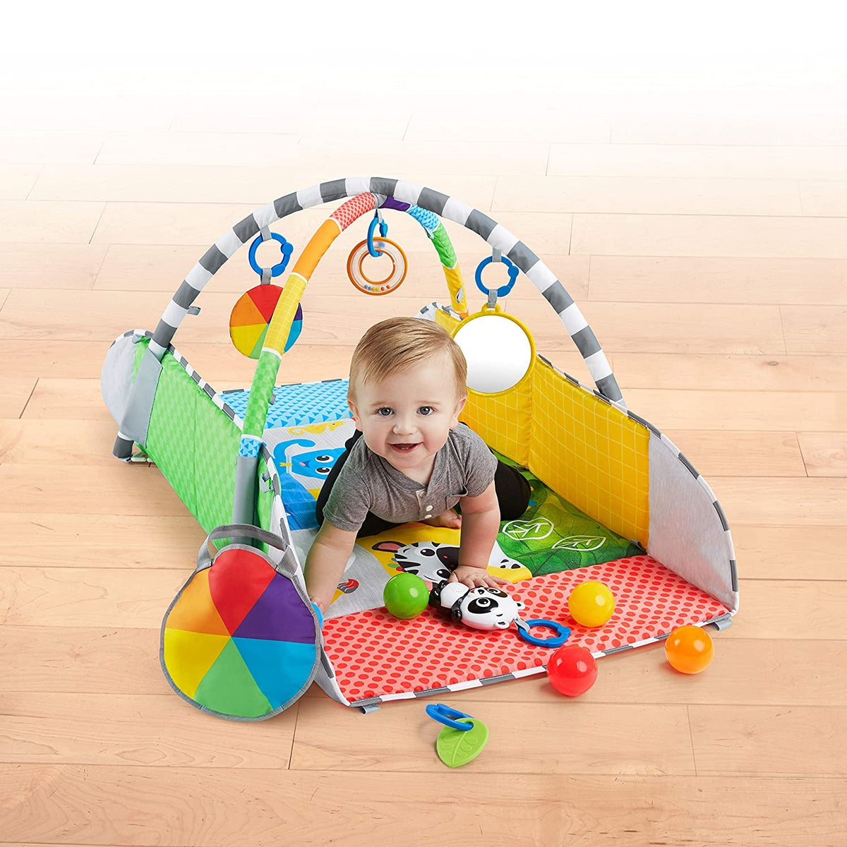 Saltea de activități Baby Einstein 5 în 1 Ball Pit – imagine de prezentare 9