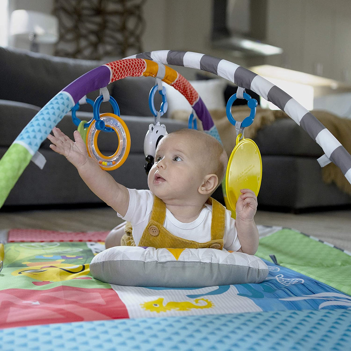 Saltea de activități Baby Einstein 5 în 1 Ball Pit – imagine de prezentare 4