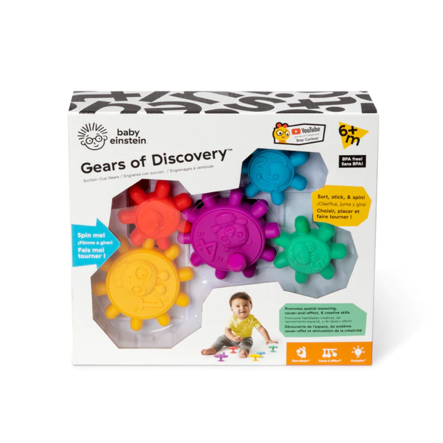 Baby Einsten - Set jucarii senzoriale Ventuzele vesele