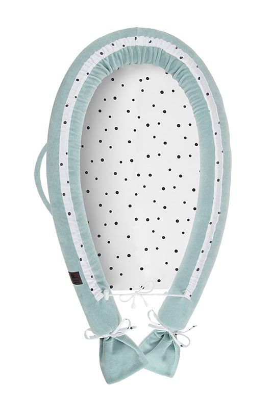 Baby Nest Velvet Premium Royal Baby Ocean Mint Sleepee