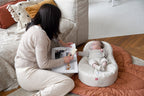 Cocoonababy Red Castle Linen Natural - dimensiuni si specificatii