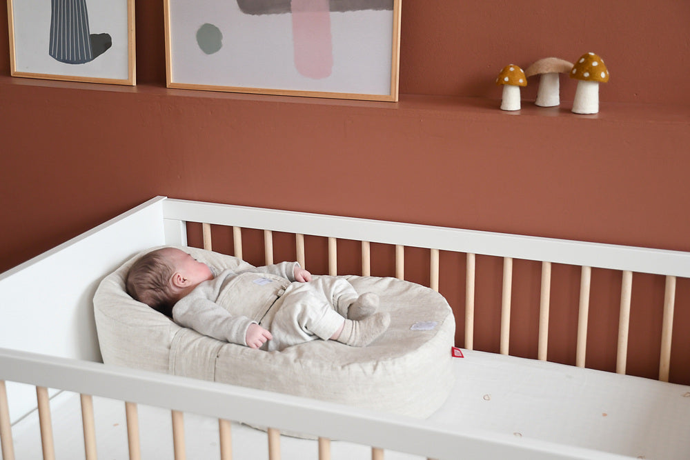 Baby nest ergonomic Red Castle Cocoonababy 10   LInen Natural