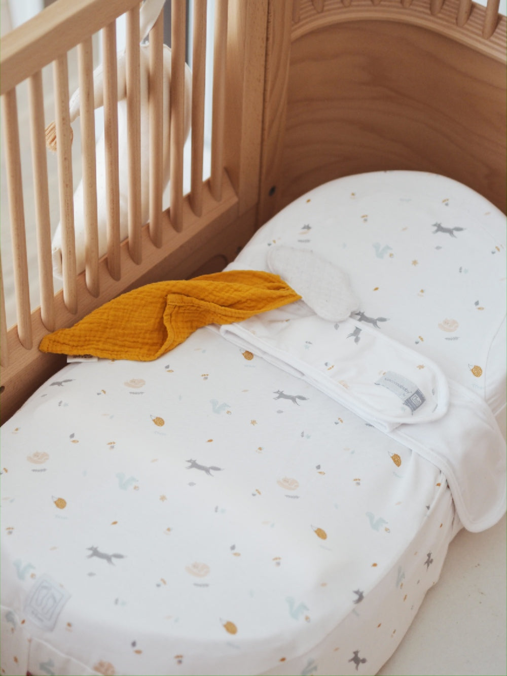 Baby Nest Ergonomic Red Castle Cocoonababy Happy Fox