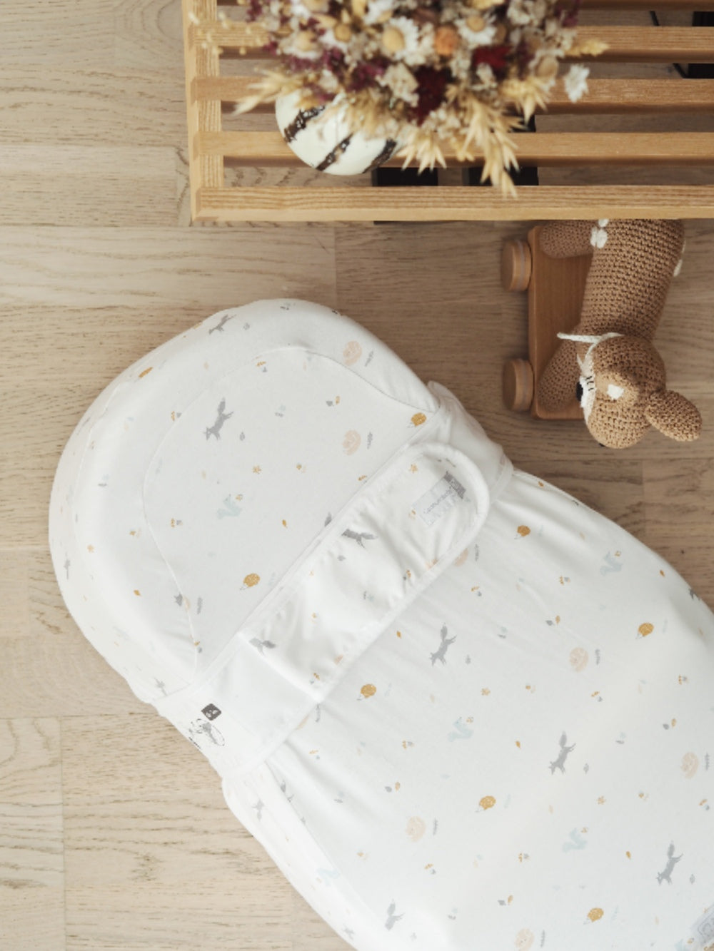 Baby Nest Ergonomic Red Castle Cocoonababy Happy Fox