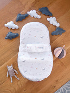 Baby Nest Ergonomic Red Castle Cocoonababy Happy Fox