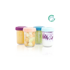 Set 4 boluri gradate din sticla Babymoov 220 ml