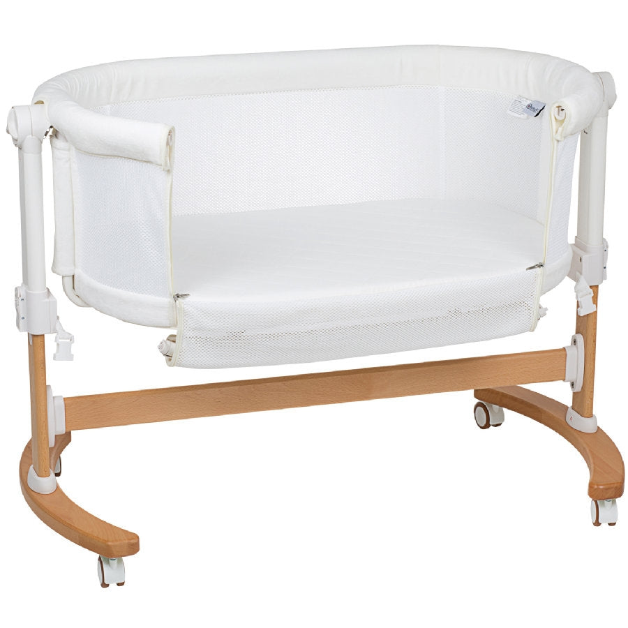 BabyGo - Patut co-sleeper 2 in 1 Amila, Creme