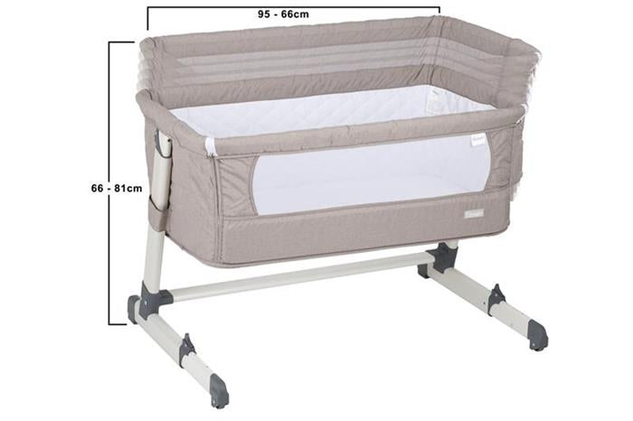 BabyGo – Patut co-sleeper 2 in 1 Together Beige