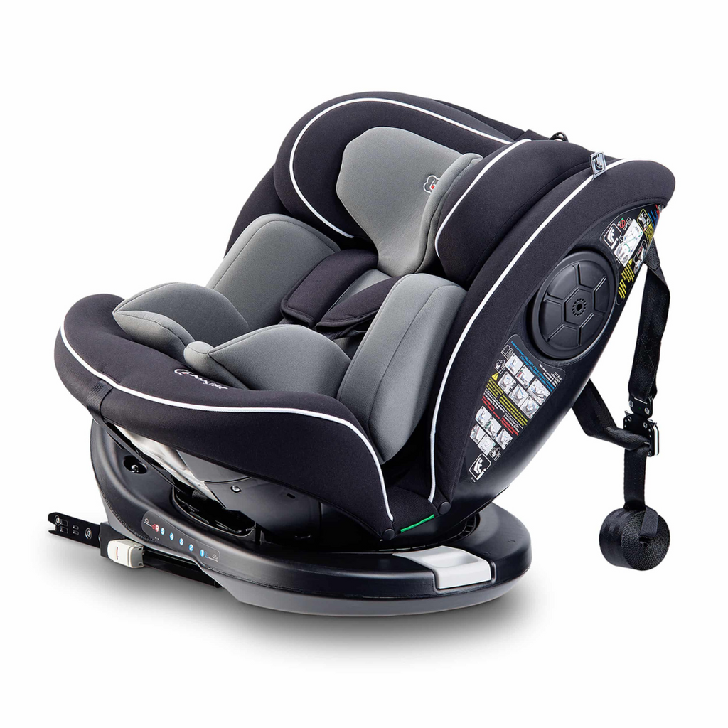 BabyGo - Scaun auto Nova2, Black, 40 -150 cm, certificat R129
