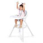 Scaun de masa BabyGo Simple cu tavita detasabila