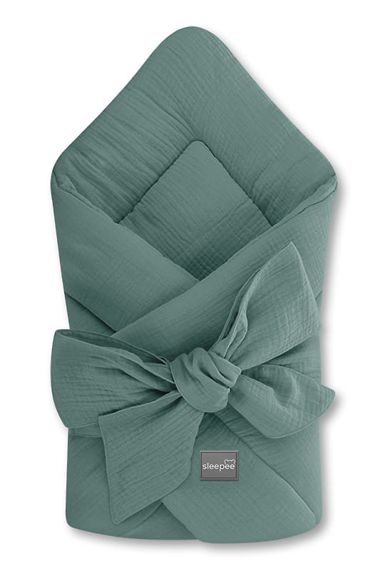 Wrap Babyhorn nou nascut Bumbac - Muselina Sleepee