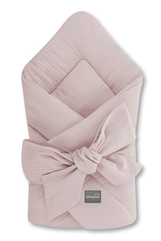 Wrap Babyhorn nou nascut Bumbac - Muselina Sleepee