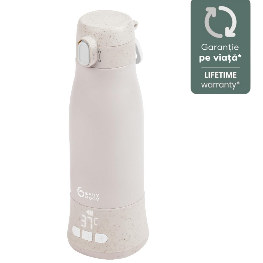 Incalzitor de biberoane portabil Babymoov Moov&Feed
