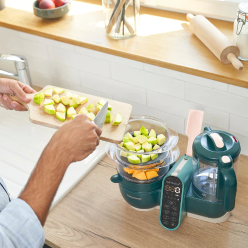 Robot multifunctional Babymoov Nutribaby+ 6 in 1 Opal Green