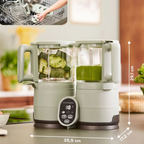 Robot multifunctional Babymoov Nutribaby Glass 4 in 1 Celadon Green