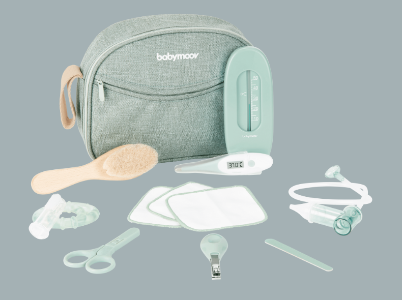 Babymoov - Set pentru ingrijire 9 piese, Matcha