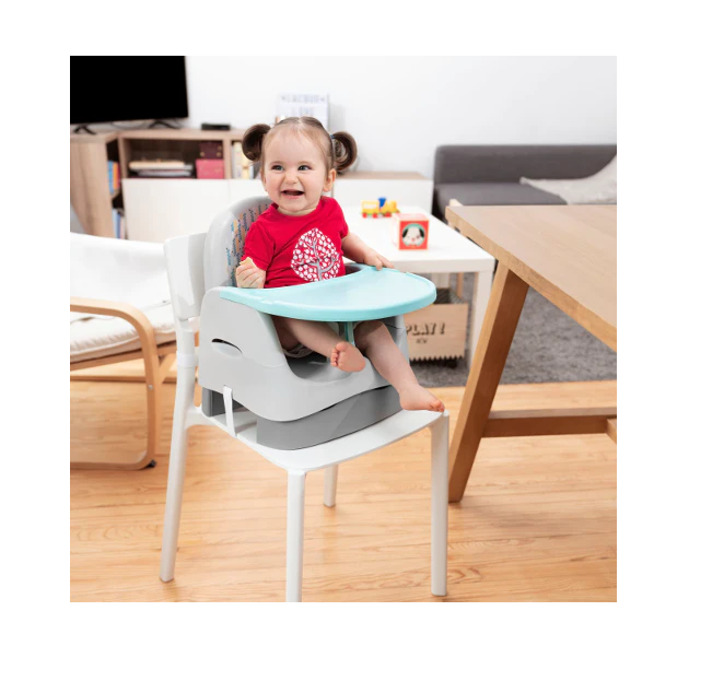 Booster compact Badabulle Home&Go din materiale reciclabile