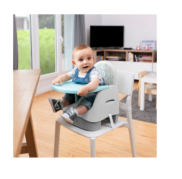 Booster compact Badabulle Home&Go din materiale reciclabile
