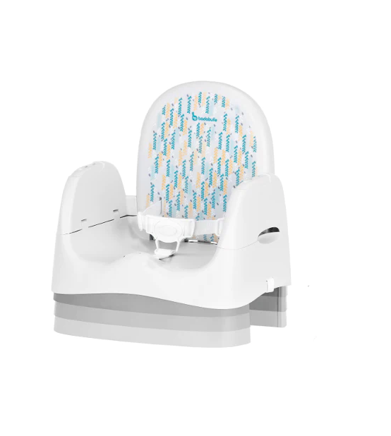 Booster compact Badabulle Home&Go din materiale reciclabile