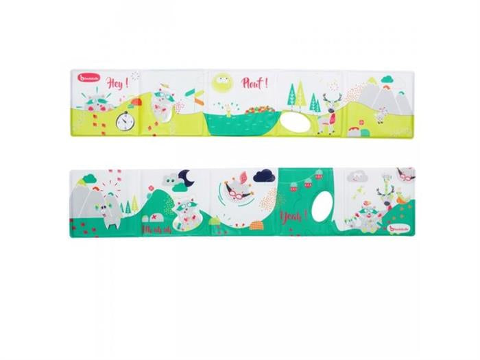 Badabulle - Carticica multicolora pt baita cu personaj inclus